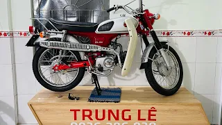 Honda CL50 màu đỏ tươi rói || nhìn mê liền (8/6-2022)