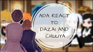 Armed decective agency react to Dazai and Chuuya [description!]