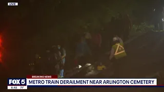 Passengers evacuated from Metro train after derailment between Pentagon, Foggy Bottom | FOX 5 DC