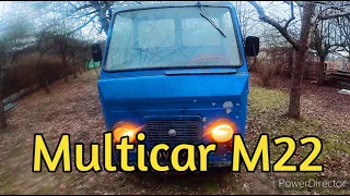 Multicar M22 Odpalanie po 10 latach !