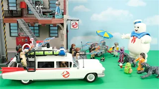 Playmobil Ghostbusters Collection, Firehouse, Ecto-1, Stay Puft Man, Slimer, Terror Dogs and more!