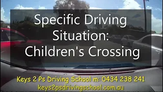 Specific Driving Situation: Children's Crossing