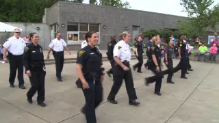2015 Fayetteville Dogwood Festival Police Flash Mob