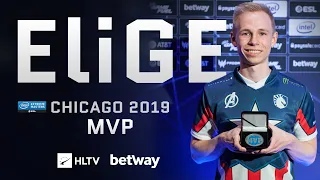 EliGE - HLTV MVP by betway of IEM Chicago 2019