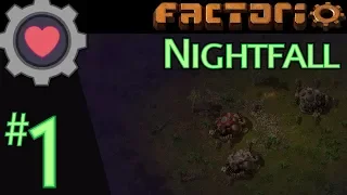 Factorio Let's Play: Nightfall (Rampant AI) #1 CALM BEFORE THE STORM
