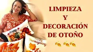 Limpieza y Decoración de Otoño