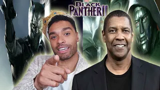 DENZEL WASHINGTON AS DR DOOM & REGE-JEAN PAGE AS BLACK PANTHER  IN "WAKANDA FOR EVER"?