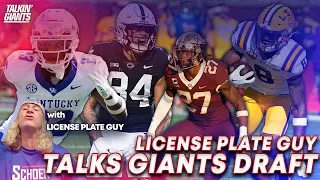 725 | License Plate Guy Talks Giants Draft