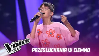 Ania Laskowska - „Piosenka światłoczuła” - Przesłuchania w ciemno | The Voice Kids Poland 6