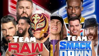 WWE 2K22 : Team Raw VS Team Smackdown (My Dream Match Card Of Survivor Series