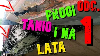 Naprawa PROGÓW po mojemu 🚗 BEZ spawania ZRÓB TO SAM S01E01 ➤ Tuning Lanosa #10 PORADNIK, DIY