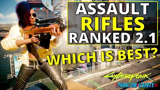 All Assault Rifles Ranked Worst to Best in Cyberpunk 2077 2.0