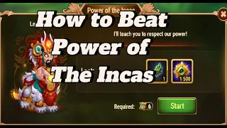 How To Beat Power of The Incas - Lara's Glory - Lara Croft Event - Hero Wars: Dominion Era