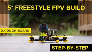 Build 5-inch freestyle fpv drone | SpeedyBee Master 5 HD frame #fpvfreestyle #fpv #djio3 #bilumedia