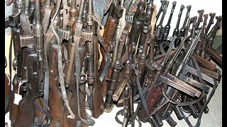 A CACHE OF WEAPONS IN THE GARAGE BLACK DIGGERS / WHY DID HE KEEP THEM?