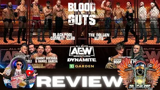 🔴LIVE AEW Dynamite REVIEW BLOOD AND GUTS!!!   7/19/2023