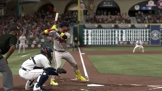 Atlanta Braves vs Houston Astros - MLB Today 4/15/24 Full Game Highlights - MLB The Show 24 Sim