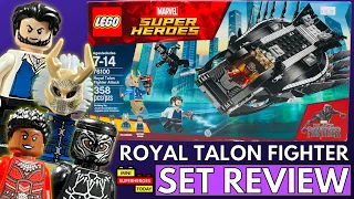 REVIEW: LEGO Black Panther ROYAL TALON FIGHTER ATTACK Set 76100