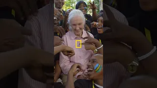 Jane Goodall tells her story #JaneGoodall #wildlife #conservation #shorts