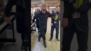 Arrested By Female Security!