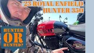 23 Royal Enfield Hunter 350 TEST RIDE and REVIEW!!