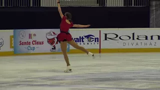 2017 Santa Claus Cup : Dária JAKAB(HUN) - FS SENIOR LADIES, Free skating