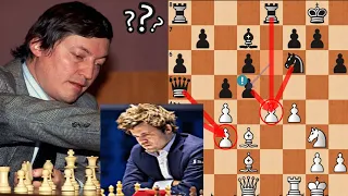 Game play : "Anatoly karpov vs Magnus Carlsen" | World Blitz Championship