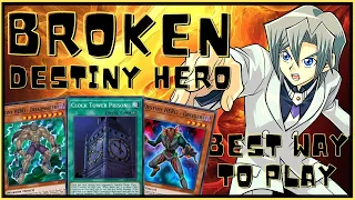 DESTINY HERO DREADMASTER DECK CLOCK OF DESTINY BROKEN SKILL DUEL LINKS