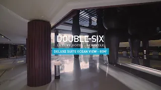 Double-Six Luxury Hotel Seminyak;  Deluxe Suite Ocean View; room tour; staycation