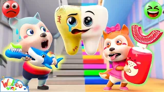 What's Wrong With Tooth! Caring Teeth Song - Imagine Kids Songs & Nursery Rhymes | Wolfoo Kids Songs