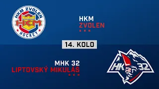 14.kolo HKM Zvolen - MHK 32 Liptovský Mikuláš HIHGLIGHTS