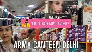 Taurus Station Canteen Delhi | Army CSD Canteen | New Delhi | Vlog-89