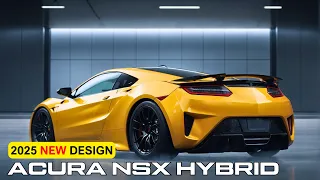 All New 2025 Acura NSX Hybrid: Review - Price - Interior And Exterior Redesign