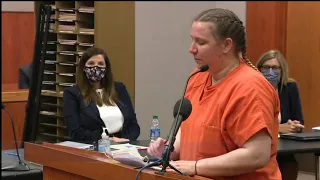 JoAnn Cunningham tearfully addresses court at sentencing for son's murder