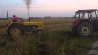 Żniwa 2014 --MEGA WTOPA-- 2 x  Claas mercator / 2 x URSUS C-360,C-360-3p Przyczepa kopia 4,5T