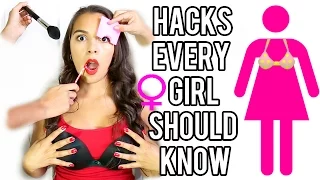 14 Beauty Hacks Every Girl Should Know for less STRUGGLES!