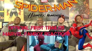 Spiderman Homecoming Official Trailer #1 Reaction!