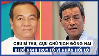 Cựu bí thư, cựu chủ tịch Đồng Nai mỗi người nhận hối lộ 14,5 tỉ đồng