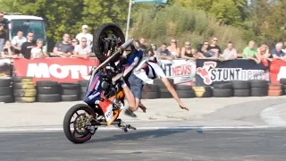 Stoppie Crash Honda CBR125R