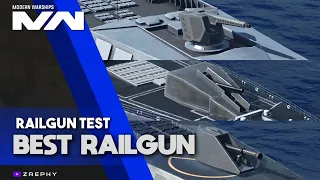 Best Tier 3 Railgun | Railgun Test | Modern Warships