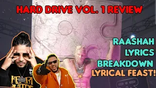 RAASHAH Lyrics Breakdown RAFTAAR X BADSHAH | Hard Drive Vol.1 Review