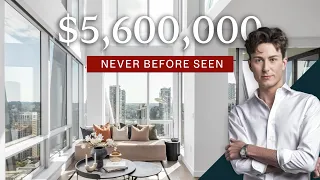 Inside this $5,600,000 RARE PENTHOUSE in Yaletown | Vancouver Real Estate Tour