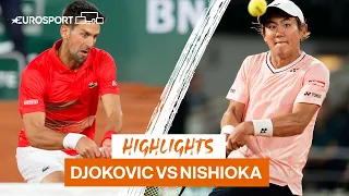 Novak Djokovic Opens French Open Defence With Demolition | 2022 Roland Garros | Eurosport Tennis