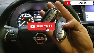 How i programmed new smart key for a 2017 Nissan Pathfinder using scanner Autel IM608