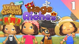 Let's Play A New Animal Crossing Challenge! | Rags To Riches Ep. 1