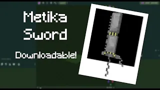 Blockbench | Modeling Metika Sword (Original Object)