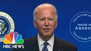 Joe Biden Signs Executive Order Promoting Companies Buy American | NBC News NOW