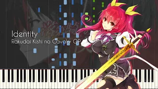 [FULL] Identity - Rakudai Kishi no Cavalry OP - Piano Arrangement [Synthesia]