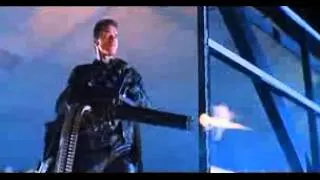 Terminator 2 Minigun Scene