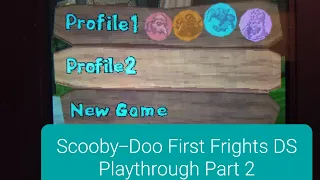 Scooby-Doo First Frights DS Playthrough Part 2